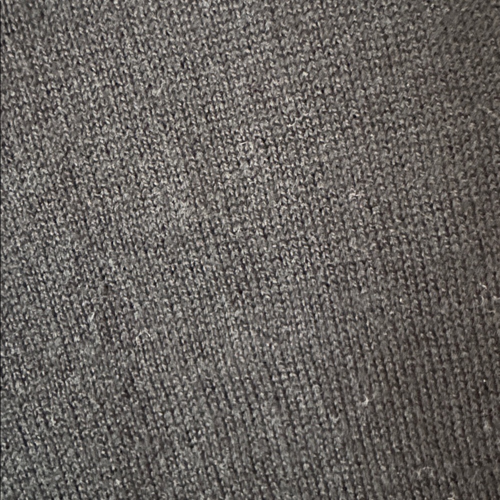 Eileen Fisher Black Open-Front Cropped Cardigan - Picture 3 of 7